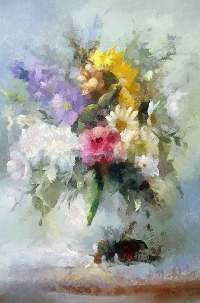 Handsome Bouquet II art print by Ronald Bolokofsky for $57.95 CAD