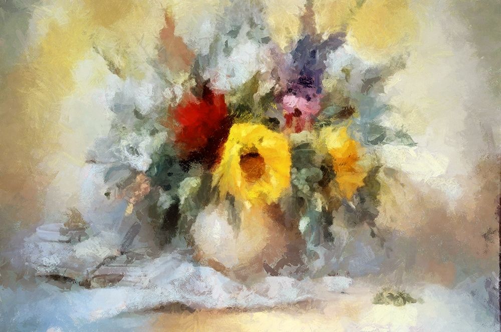 Fresh Bouquet I art print by Ronald Bolokofsky for $57.95 CAD