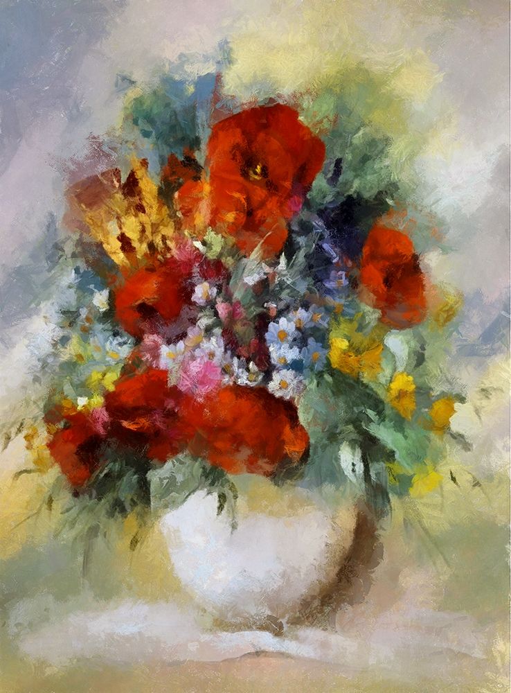 Mixed Bouquet II art print by Ronald Bolokofsky for $57.95 CAD