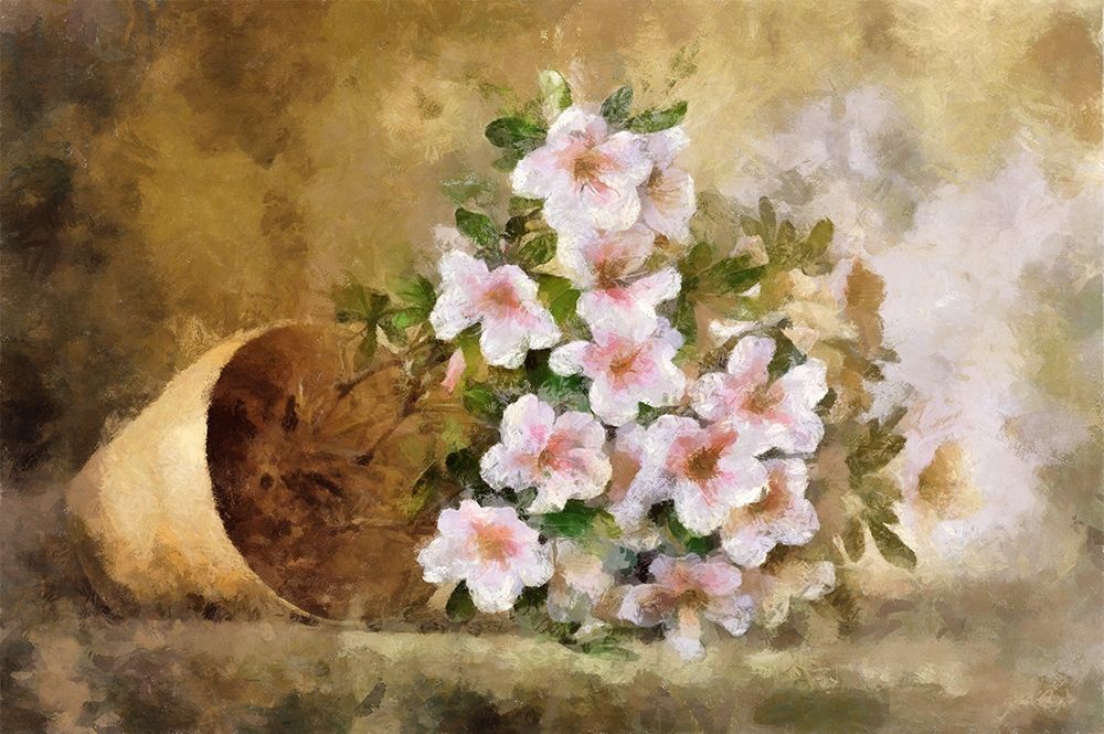 Potted Flowers I art print by Ronald Bolokofsky for $57.95 CAD