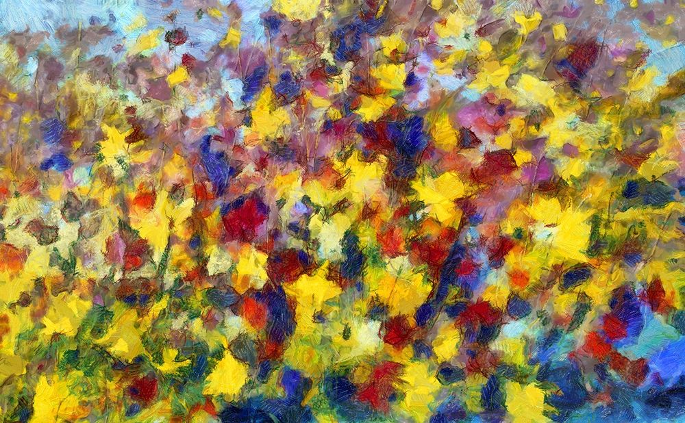 Floral Pizzazz III art print by Ronald Bolokofsky for $57.95 CAD