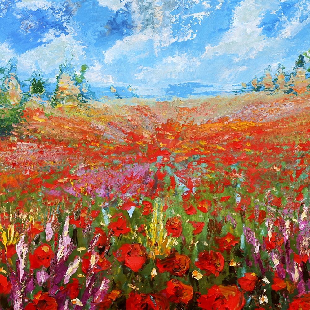 Flower Garden III art print by Ronald Bolokofsky for $57.95 CAD