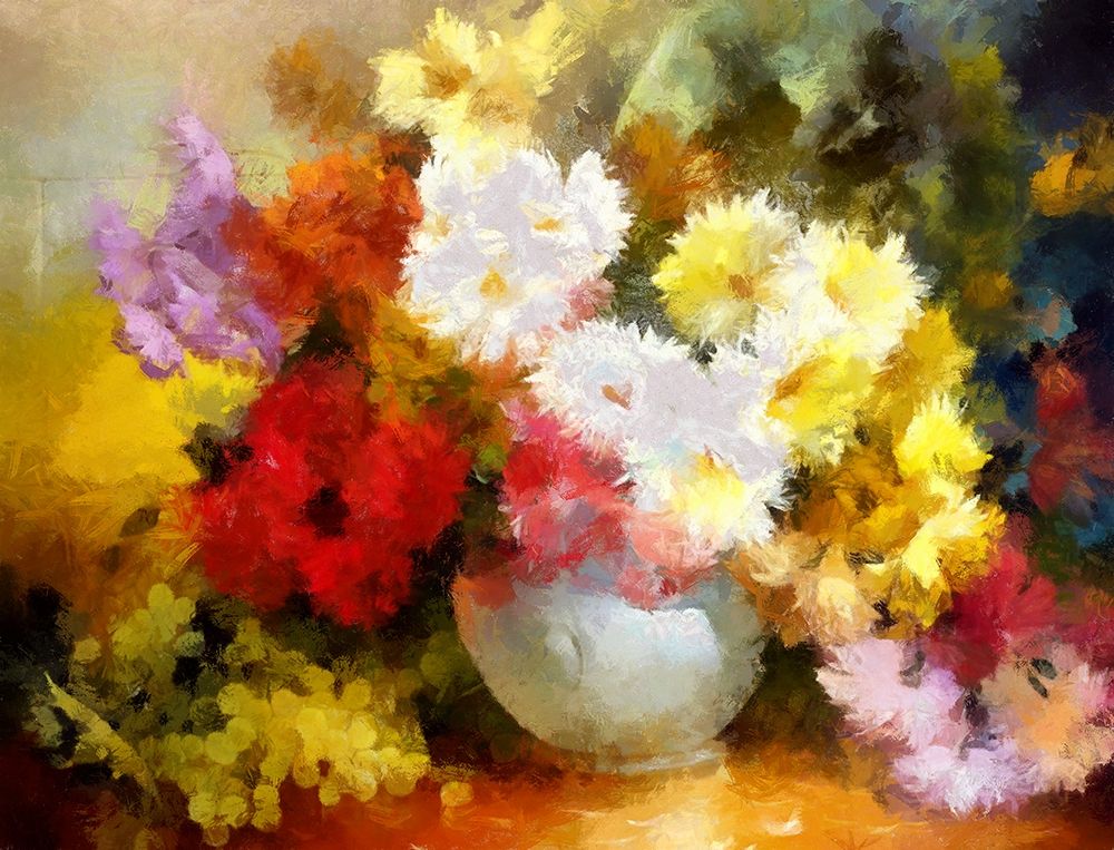Flowers and Grapes art print by Ronald Bolokofsky for $57.95 CAD