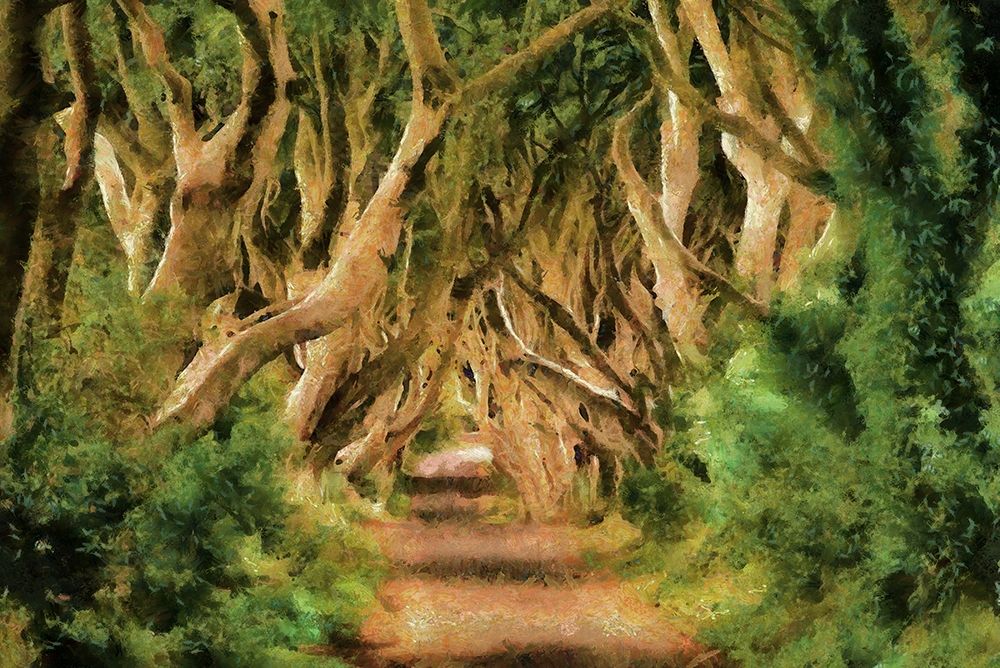 Tree Lane art print by Ronald Bolokofsky for $57.95 CAD