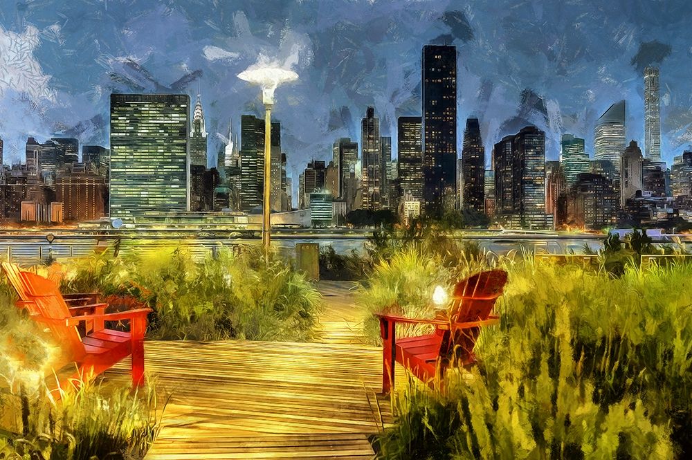 Across the Hudson art print by Ronald Bolokofsky for $57.95 CAD