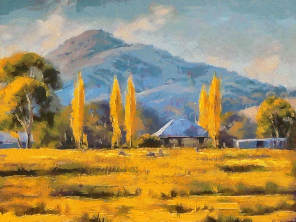 Amber Fields art print by Ronald Bolokofsky for $57.95 CAD