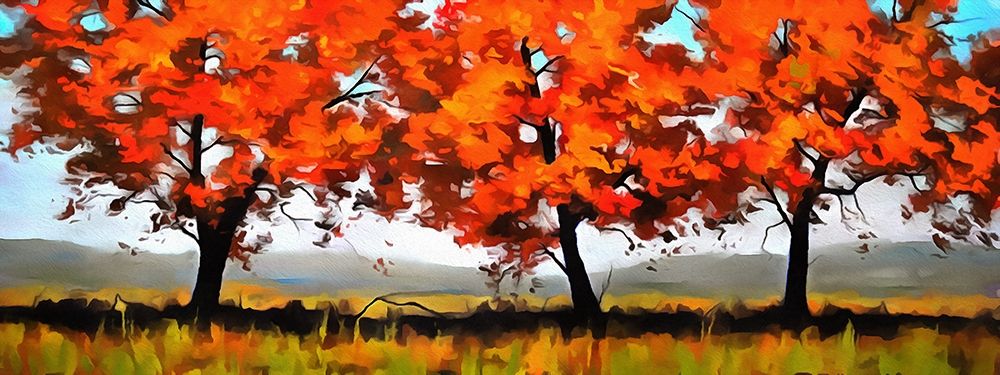 Autumn Fields art print by Ronald Bolokofsky for $57.95 CAD