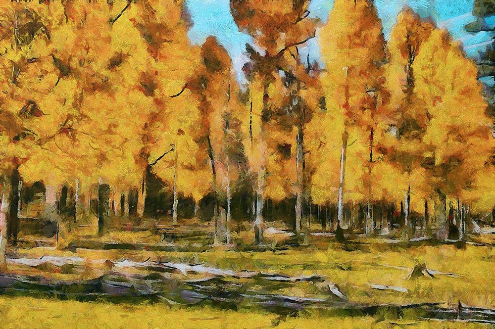 Autumn Forest art print by Ronald Bolokofsky for $57.95 CAD