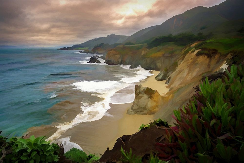 Big Sur art print by Ronald Bolokofsky for $57.95 CAD