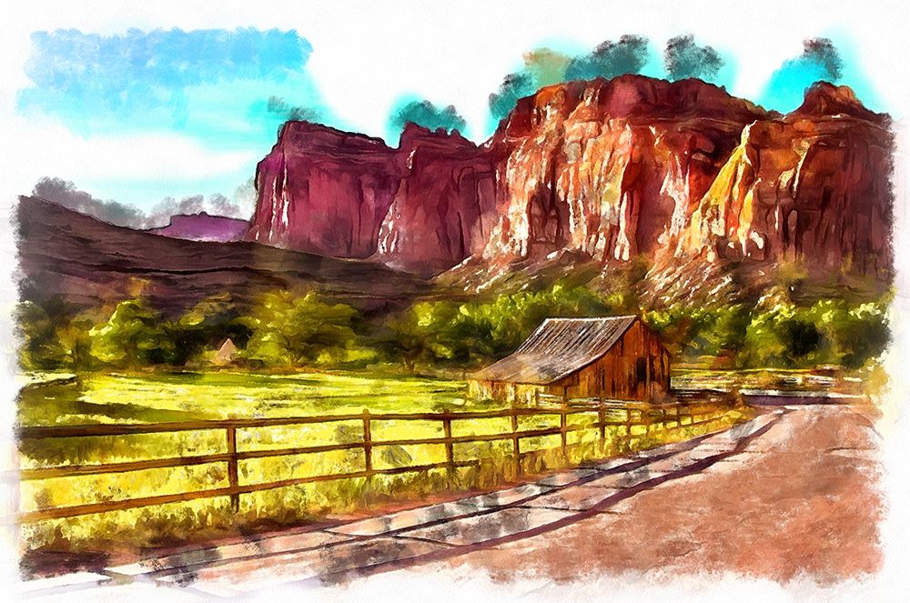 Capitol Reef art print by Ronald Bolokofsky for $57.95 CAD