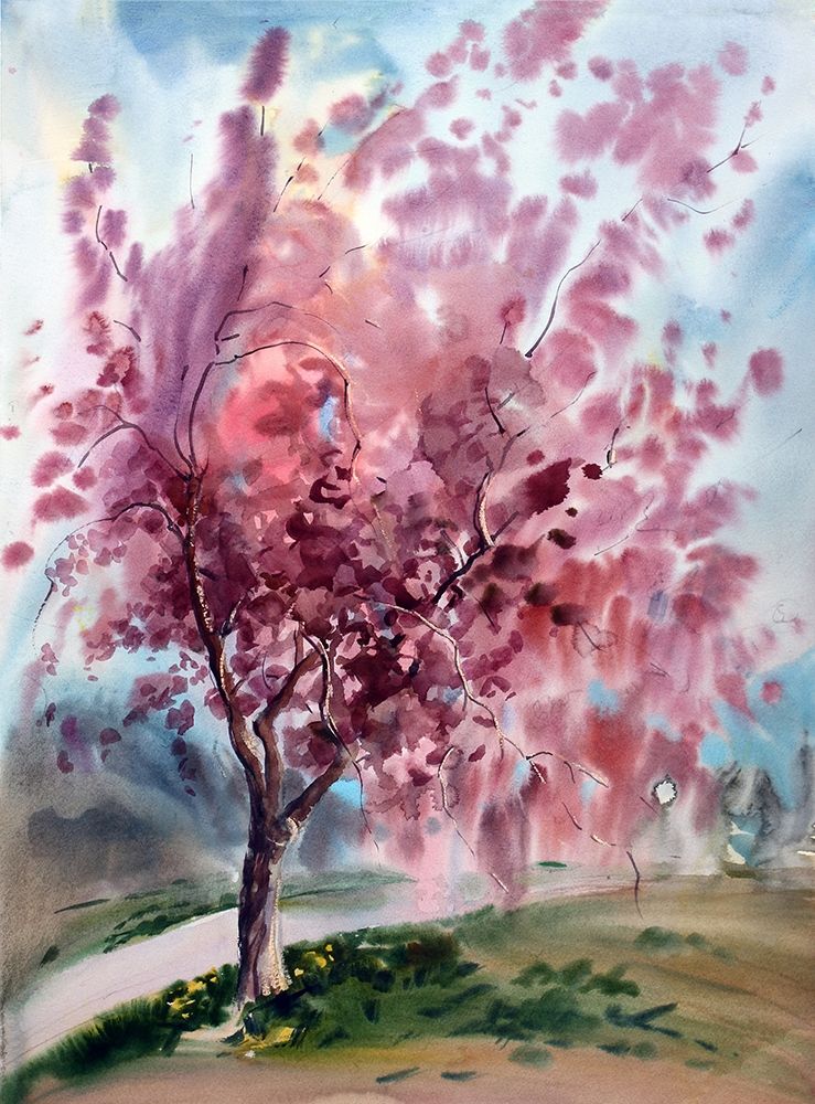 Cherry Blossoms II art print by Ronald Bolokofsky for $57.95 CAD
