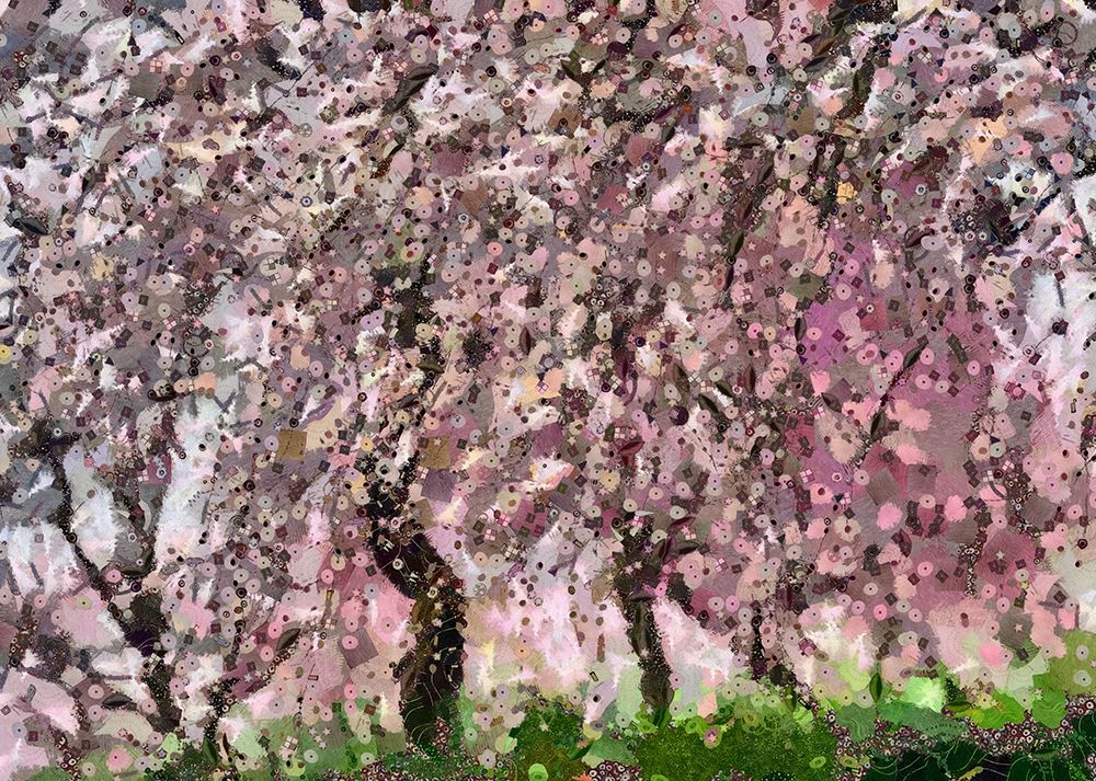 Cherry Blossoms III art print by Ronald Bolokofsky for $57.95 CAD