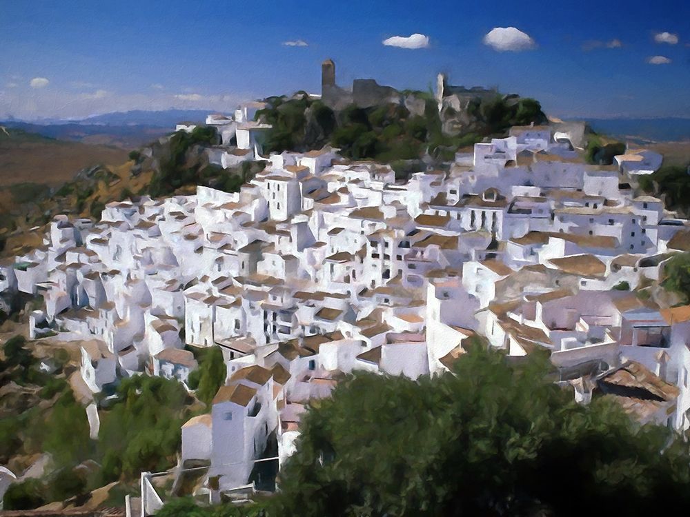 Malaga Spain art print by Ronald Bolokofsky for $57.95 CAD