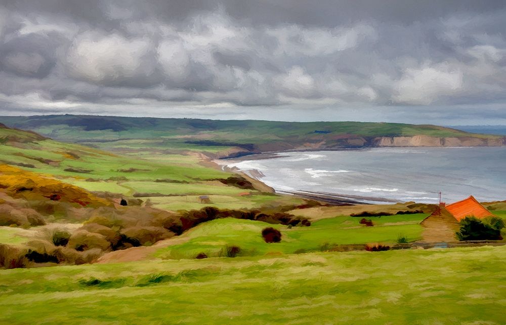 Robin Hoods Bay art print by Ronald Bolokofsky for $57.95 CAD