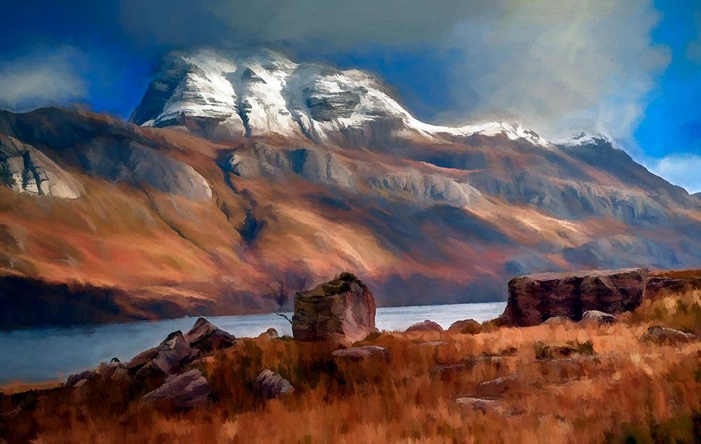 Slioch art print by Ronald Bolokofsky for $57.95 CAD