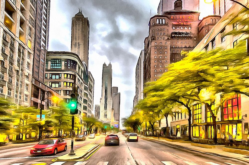 6th Street art print by Ronald Bolokofsky for $57.95 CAD