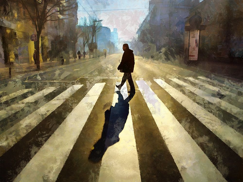 A Shadow Of Himself art print by Ronald Bolokofsky for $57.95 CAD