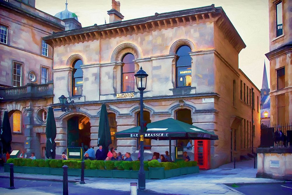 Browns Brasserie art print by Ronald Bolokofsky for $57.95 CAD