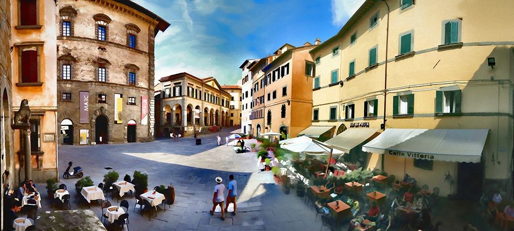 Caffe Vittoria art print by Ronald Bolokofsky for $57.95 CAD