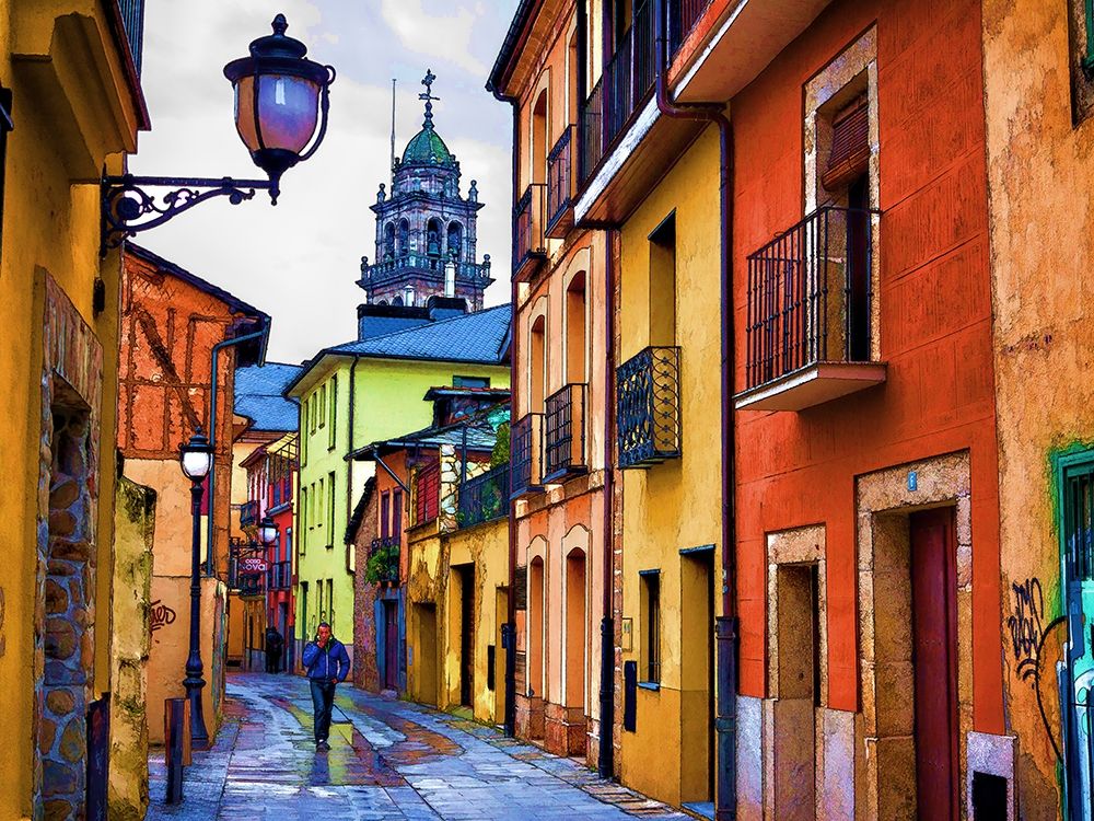 Old Town art print by Ronald Bolokofsky for $57.95 CAD