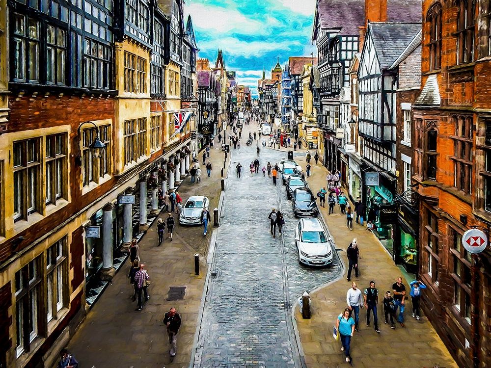 Eastgate Street art print by Ronald Bolokofsky for $57.95 CAD