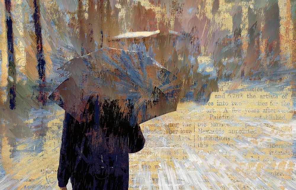 Hard Rain Is Gonna Fall art print by Ronald Bolokofsky for $57.95 CAD