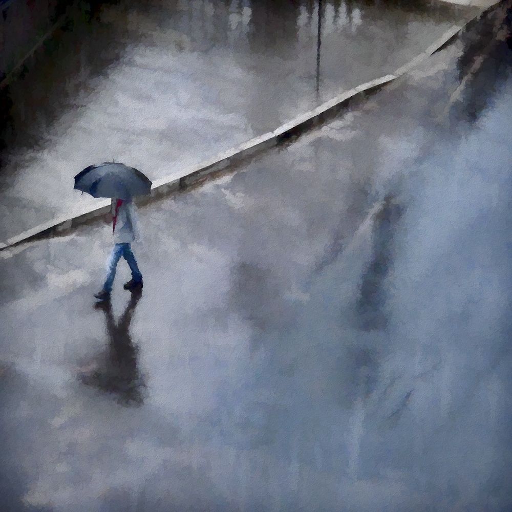 Rainy Day Sunday art print by Ronald Bolokofsky for $57.95 CAD