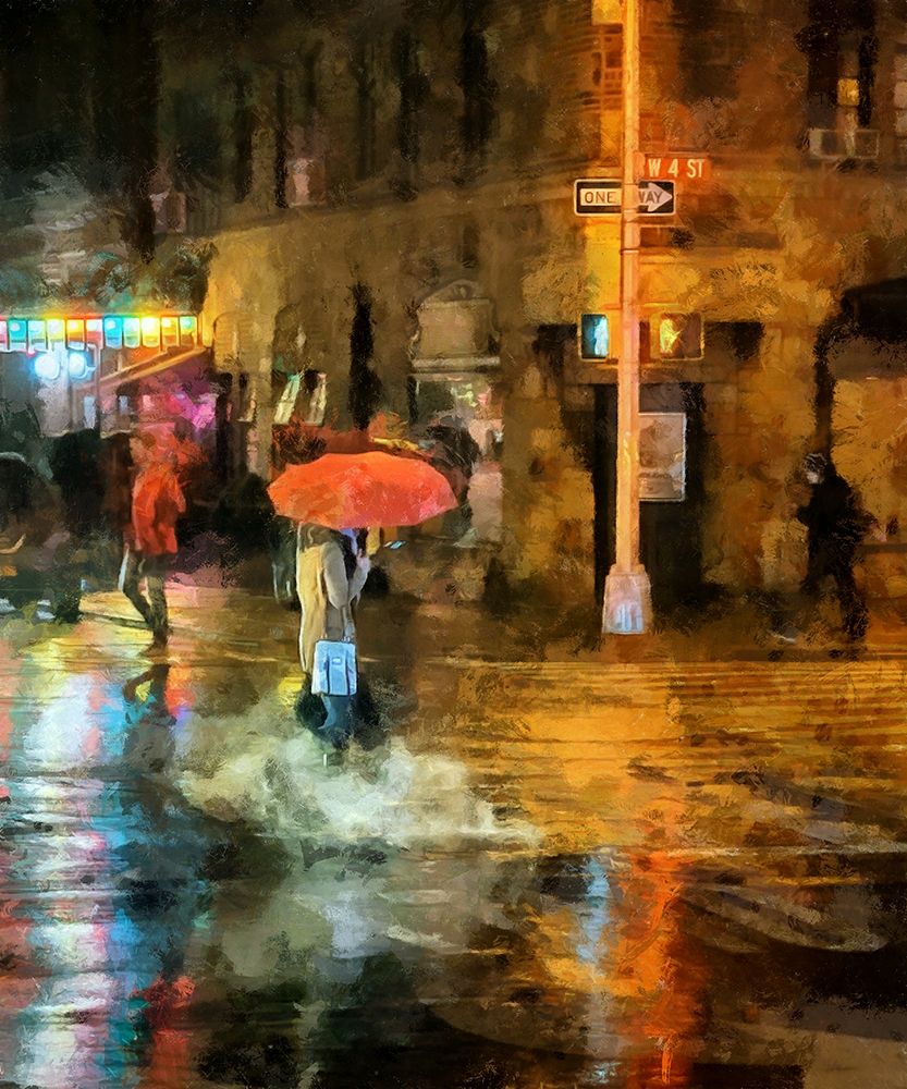 Red Umbrella art print by Ronald Bolokofsky for $57.95 CAD