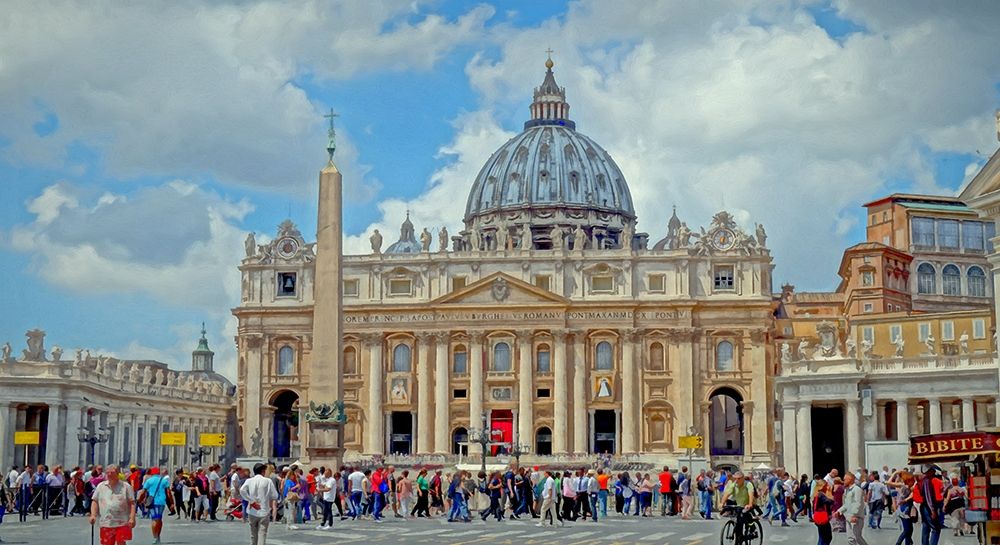 St. Peters Basilica art print by Ronald Bolokofsky for $57.95 CAD