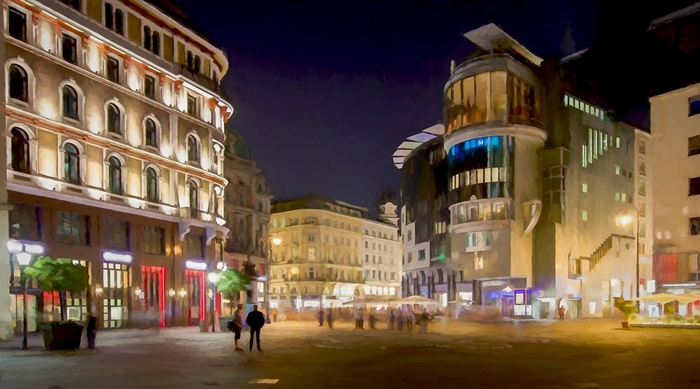 Stephansplatz Vienna art print by Ronald Bolokofsky for $57.95 CAD