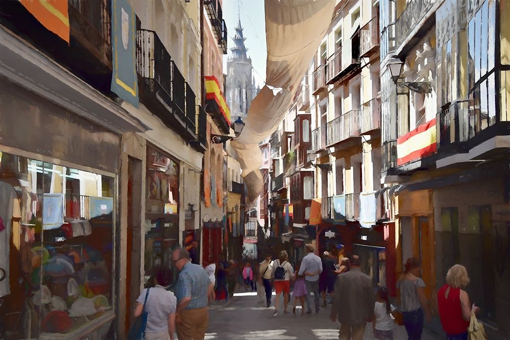 Toledo Street Shops art print by Ronald Bolokofsky for $57.95 CAD