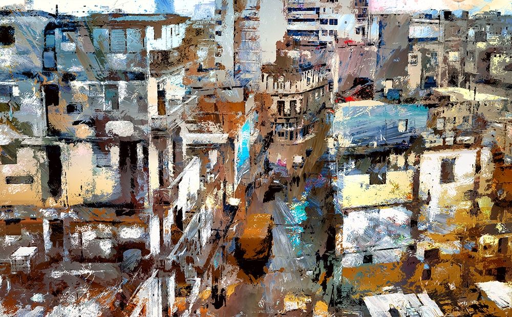 Urban Ghetto art print by Ronald Bolokofsky for $57.95 CAD
