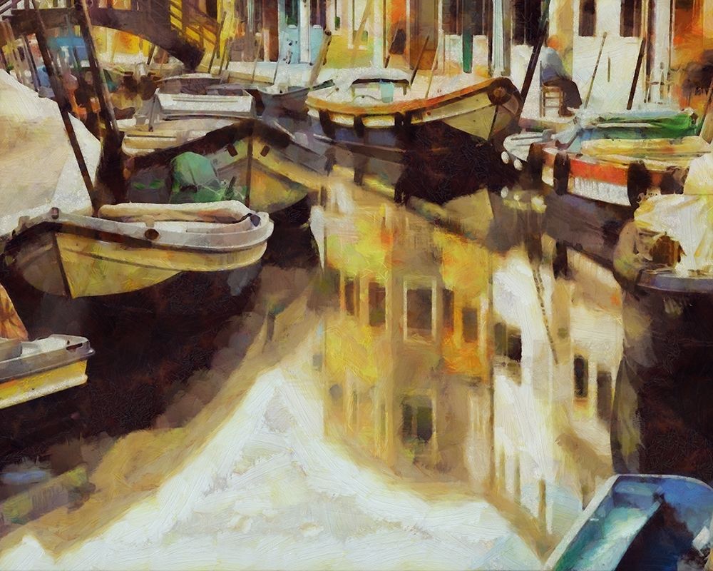 Canal Reflections I art print by Ronald Bolokofsky for $57.95 CAD
