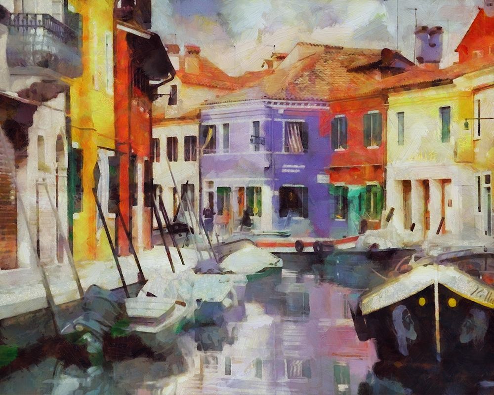 Canal Reflections II art print by Ronald Bolokofsky for $57.95 CAD
