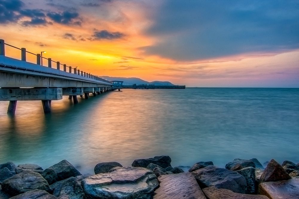 Pier 9 art print by Ronald Bolokofsky for $57.95 CAD