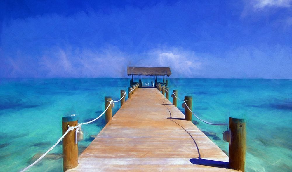Jetty Hut art print by Ronald Bolokofsky for $57.95 CAD
