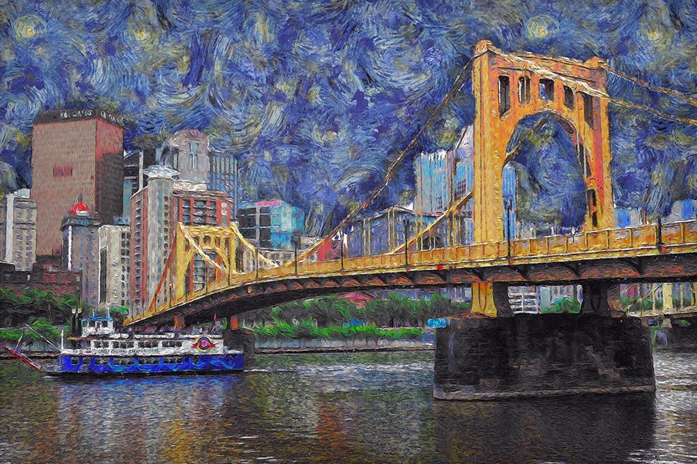 Andy Warhol Bridge art print by Ronald Bolokofsky for $57.95 CAD