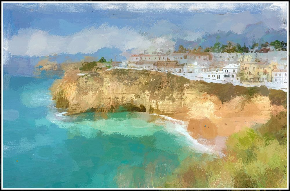 Carvoeiro Portugal art print by Ronald Bolokofsky for $57.95 CAD
