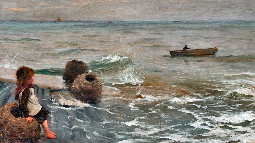 Child art print by August Hagborg for $57.95 CAD
