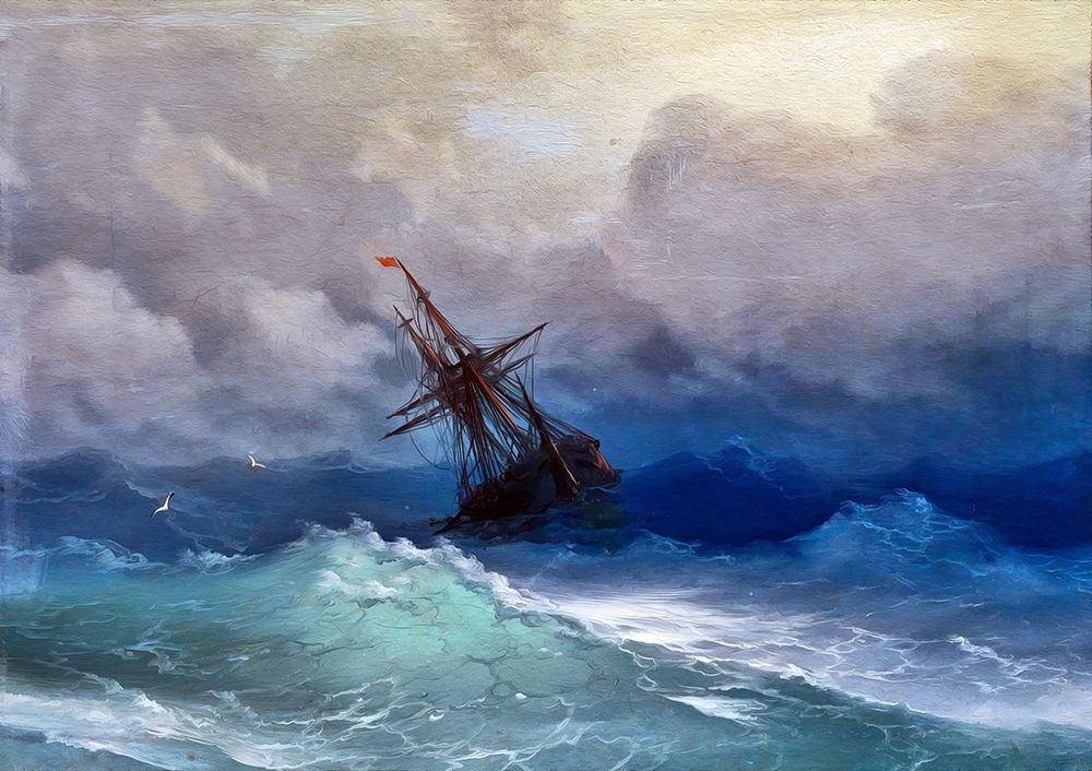 Rough Waters art print by Ronald Bolokofsky for $57.95 CAD