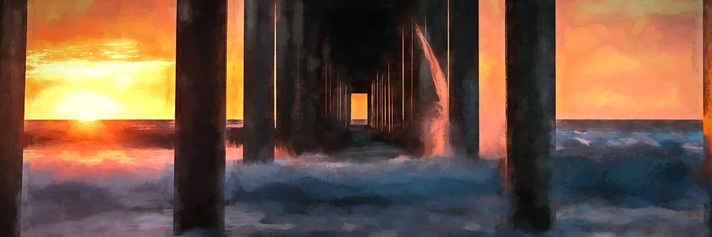 La Jolla Sunset art print by Ronald Bolokofsky for $57.95 CAD