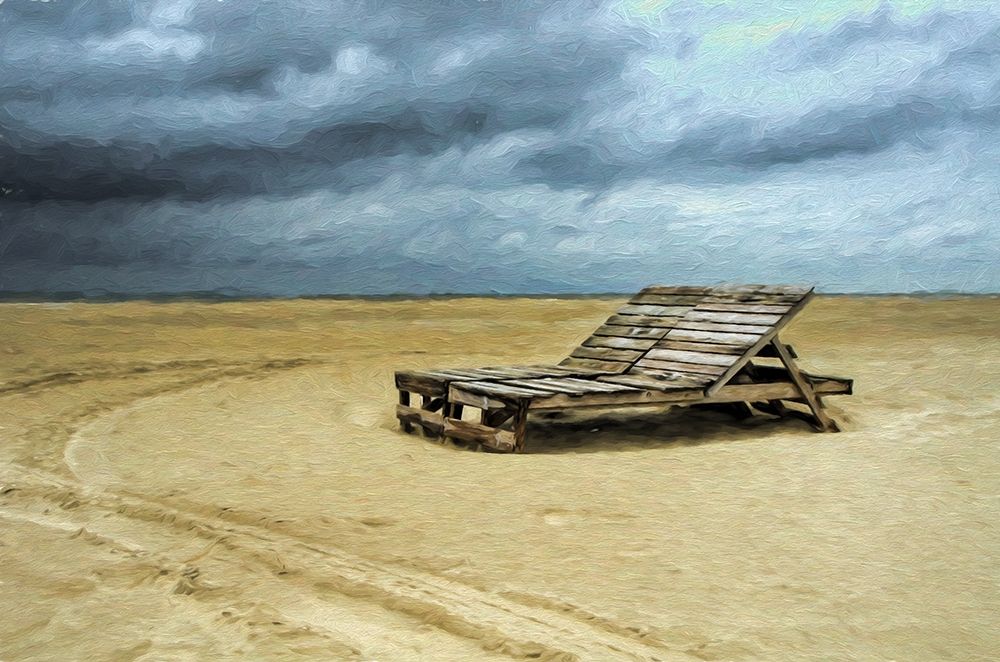 Beach Cots art print by Ronald Bolokofsky for $57.95 CAD