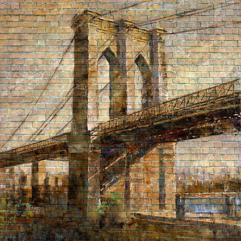 NY Bridge I art print by Ronald Bolokofsky for $57.95 CAD