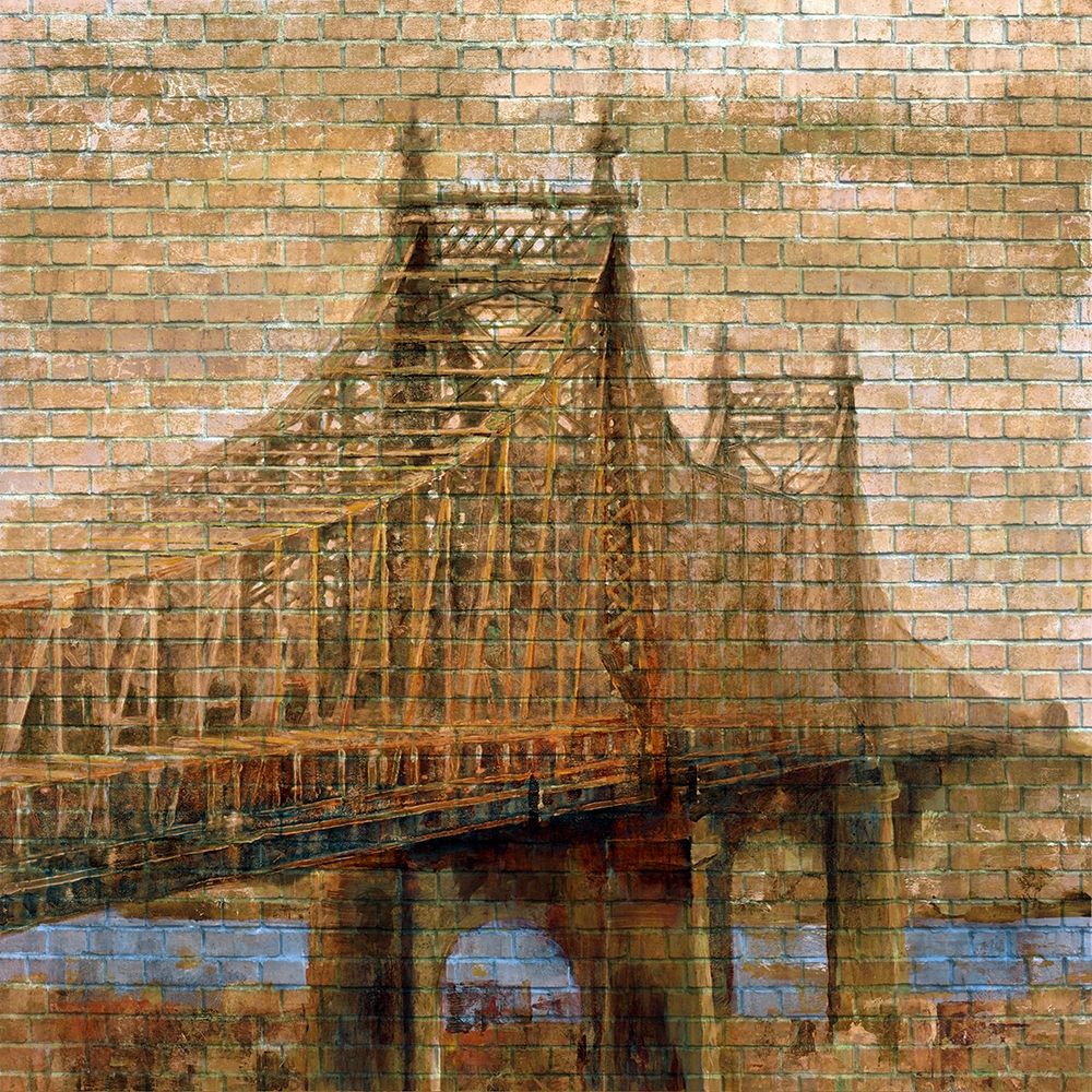 NY Bridge II art print by Ronald Bolokofsky for $57.95 CAD