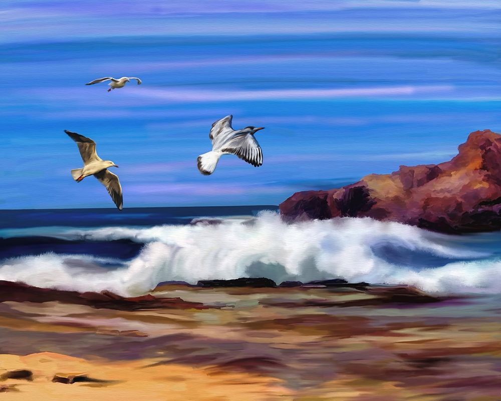 Ocean Flight art print by Ronald Bolokofsky for $57.95 CAD