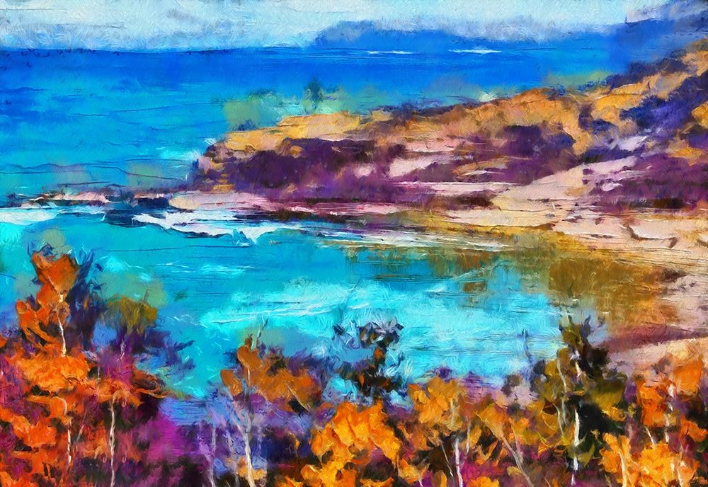 On the Beach art print by Ronald Bolokofsky for $57.95 CAD