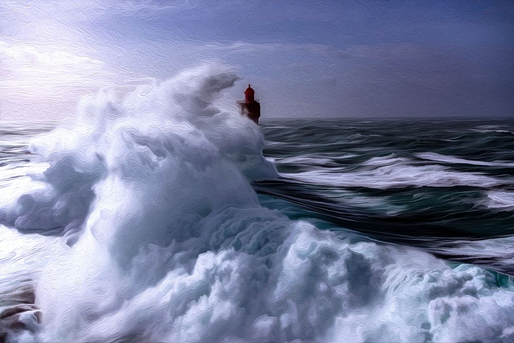 Powerful Waves art print by Ronald Bolokofsky for $57.95 CAD