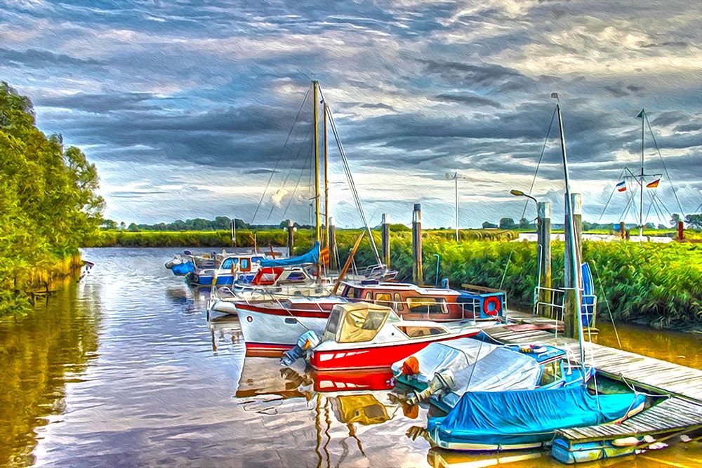 Private Marina art print by Ronald Bolokofsky for $57.95 CAD