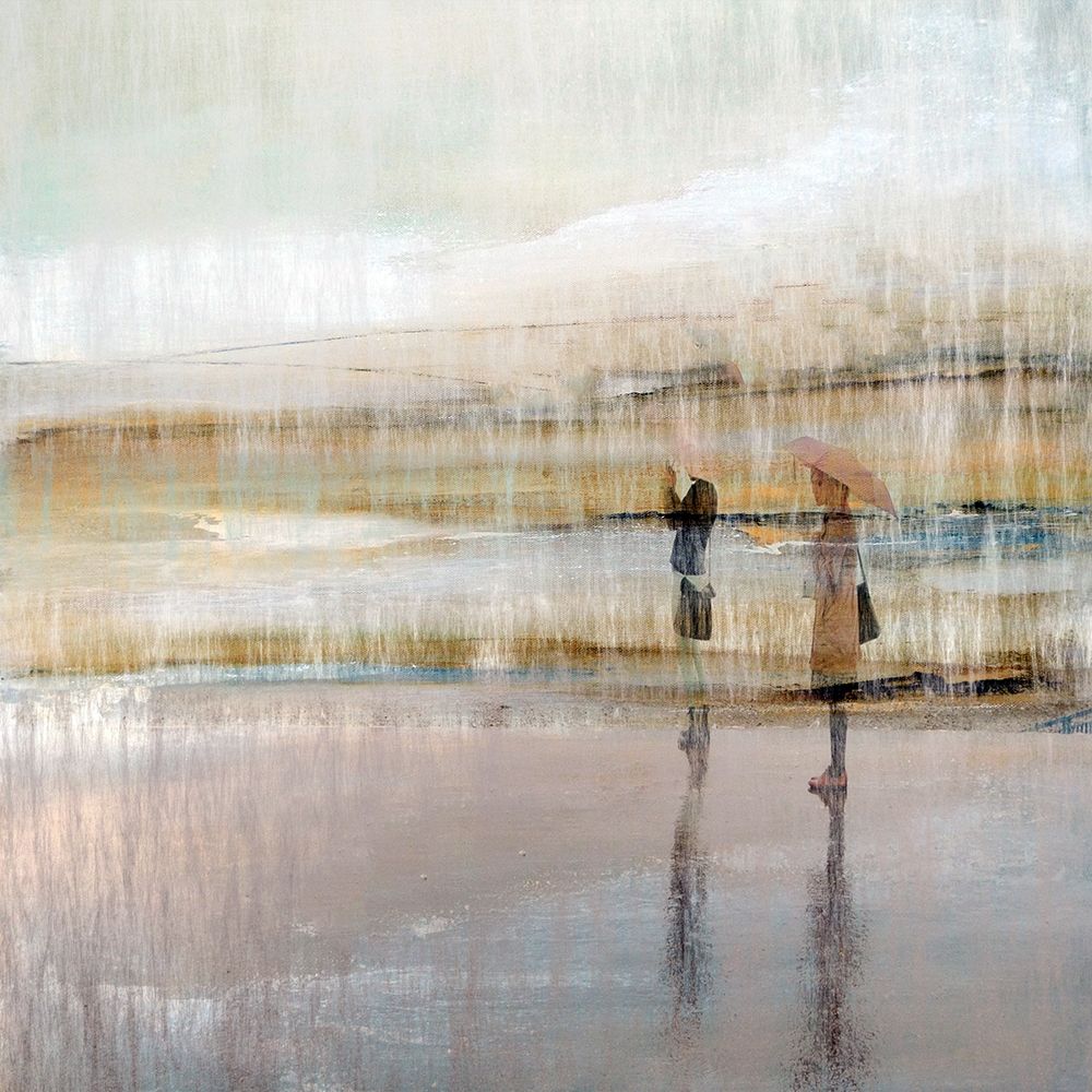 Rainy Day At the Beach art print by Ronald Bolokofsky for $57.95 CAD