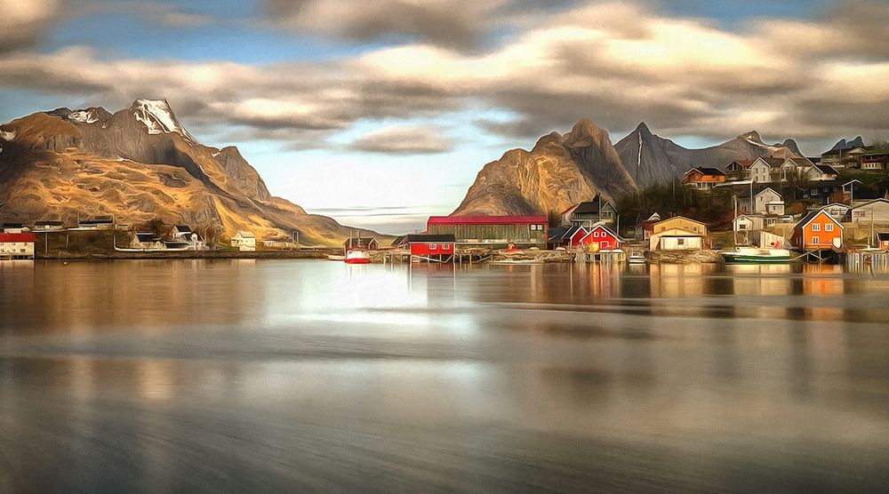 Reine Norway art print by Ronald Bolokofsky for $57.95 CAD